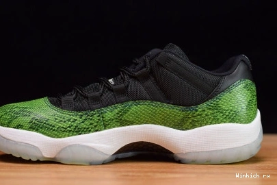 JORDAN 11 SNAKESKIN GREEN RETRO - LOW 1129